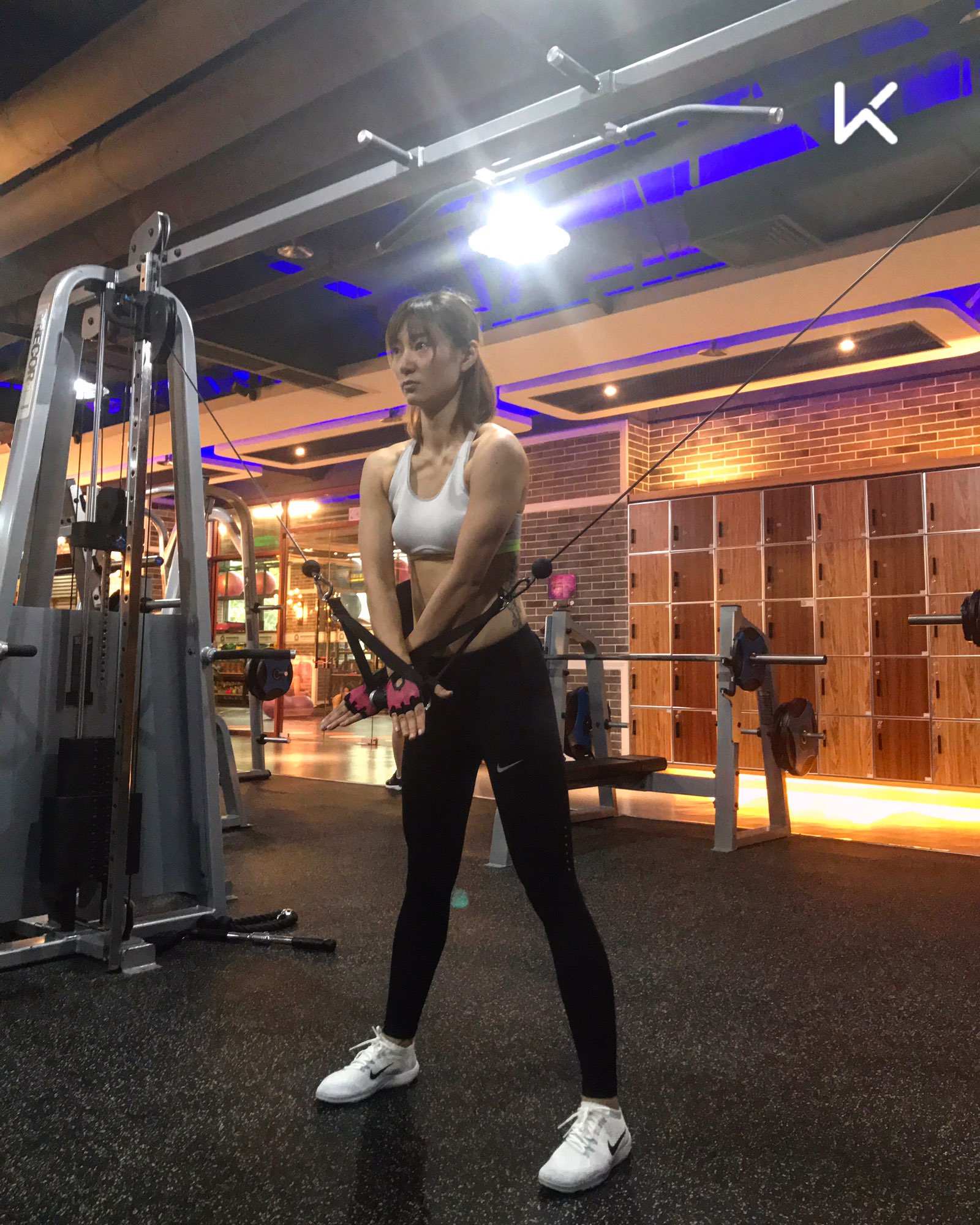 urpees15机械chestpress6.5kg12×45kg哑铃仰