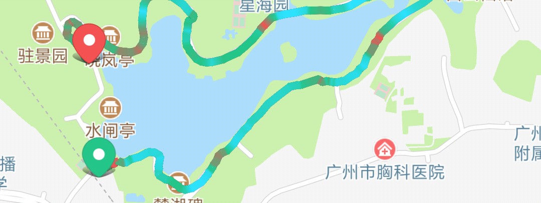 参与 环麓湖公园 跑