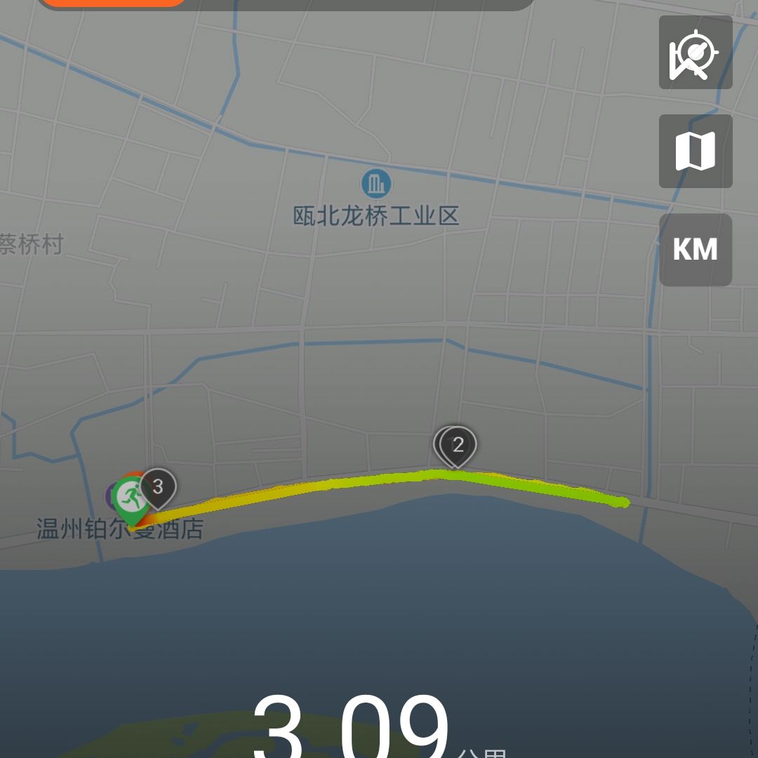 我刚刚完成了3.07公里跑步,加入我一起运动吧!