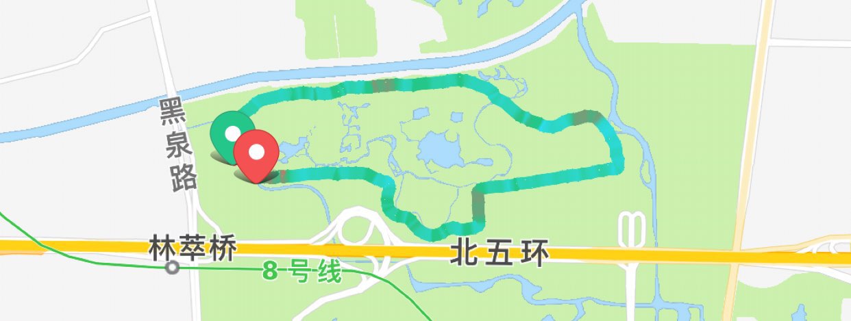 参与 奥森北园跑道