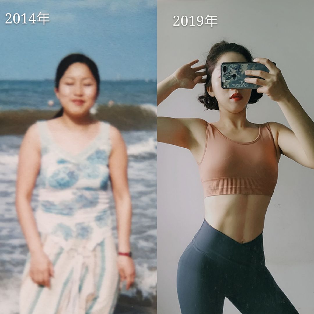 你不瘦下来,你永远不知道自己有多美从138斤-98斤对比