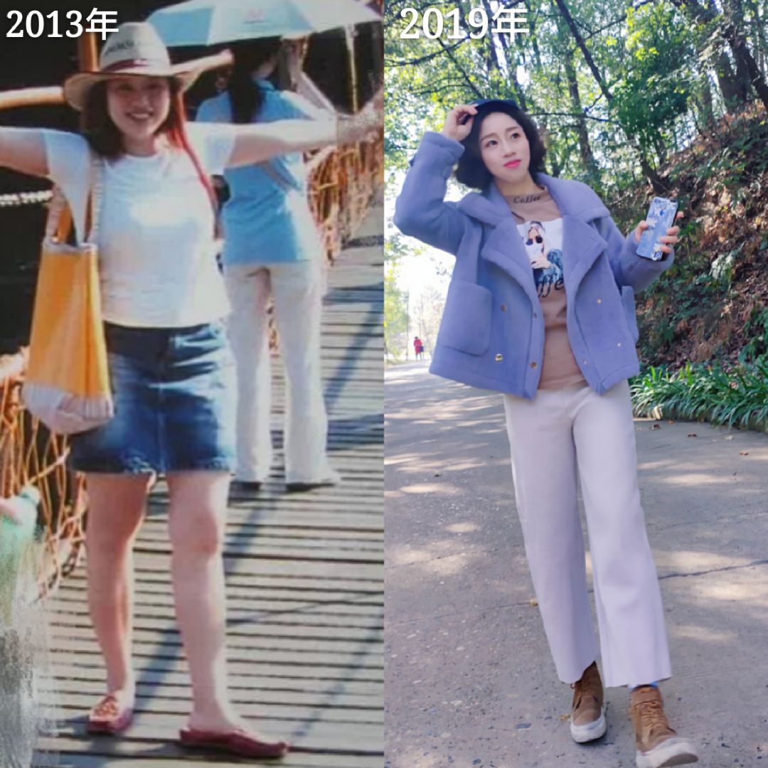 你不瘦下来,你永远不知道自己有多美从138斤-98斤对比