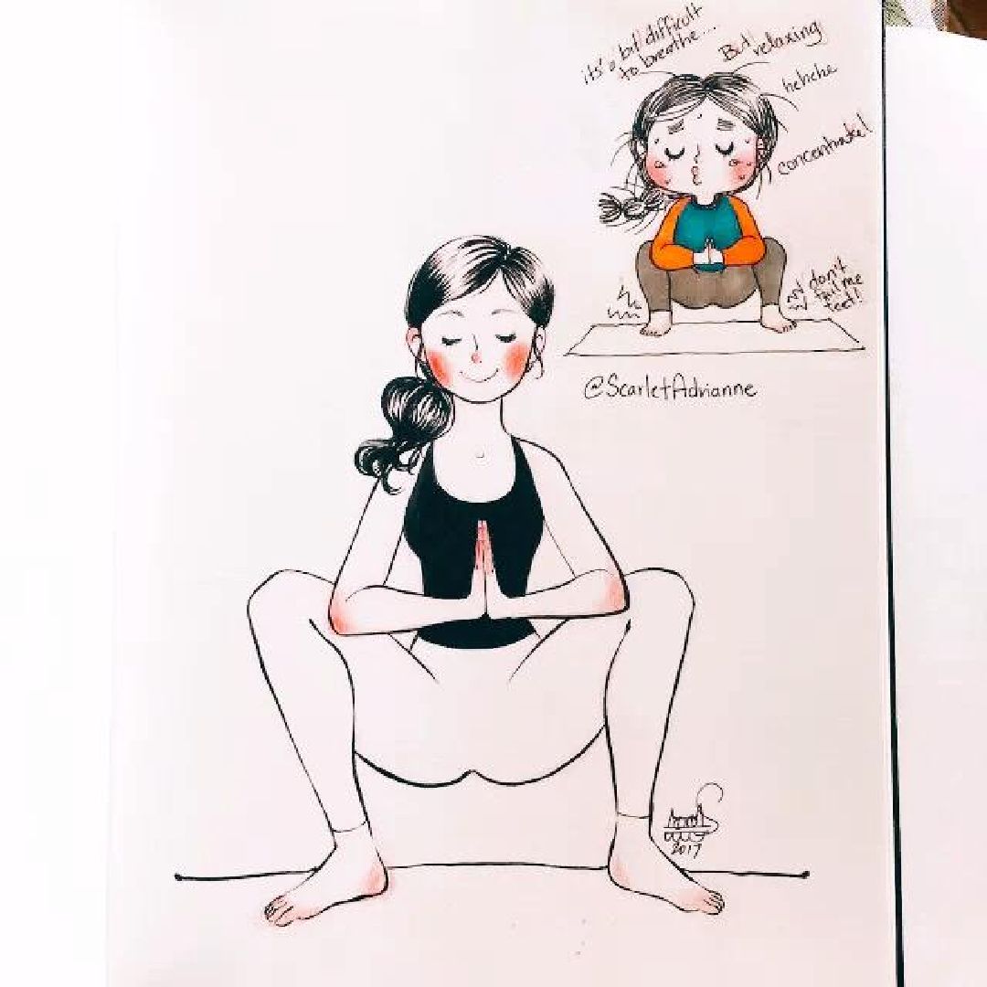 美好的一天从瑜伽开始 早安
