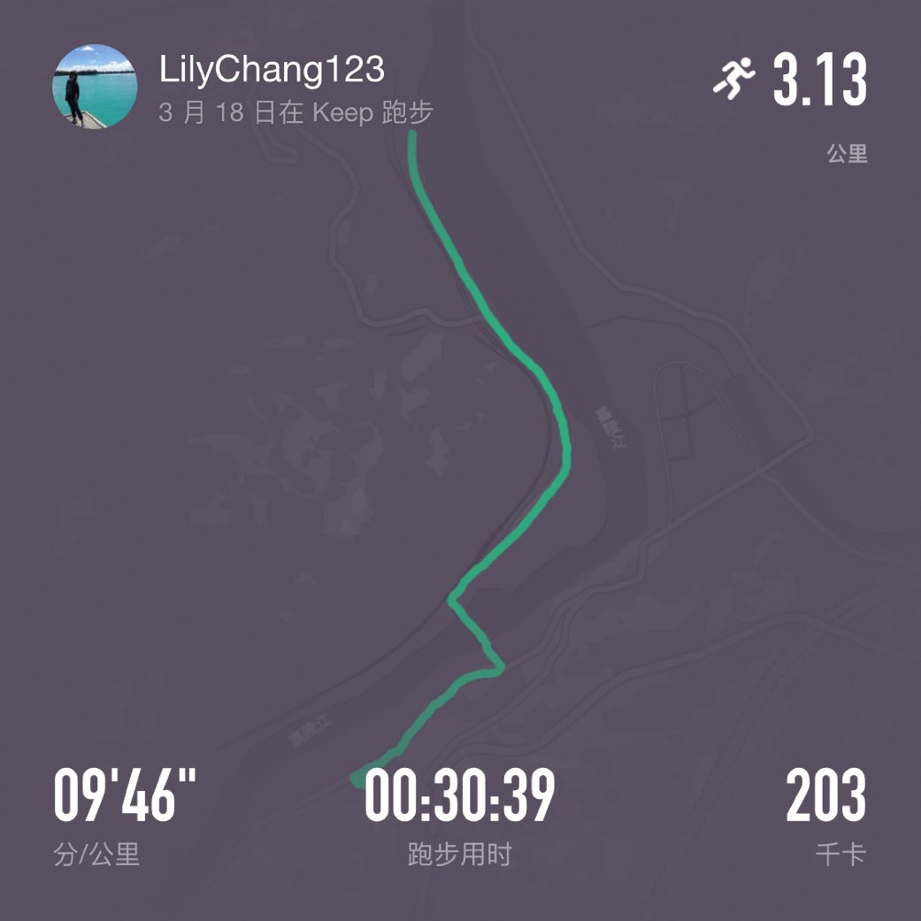 抽空出门跑步,去程快走,回程尝试了3公里法莱克跑,我这个跑步渣渣竟然