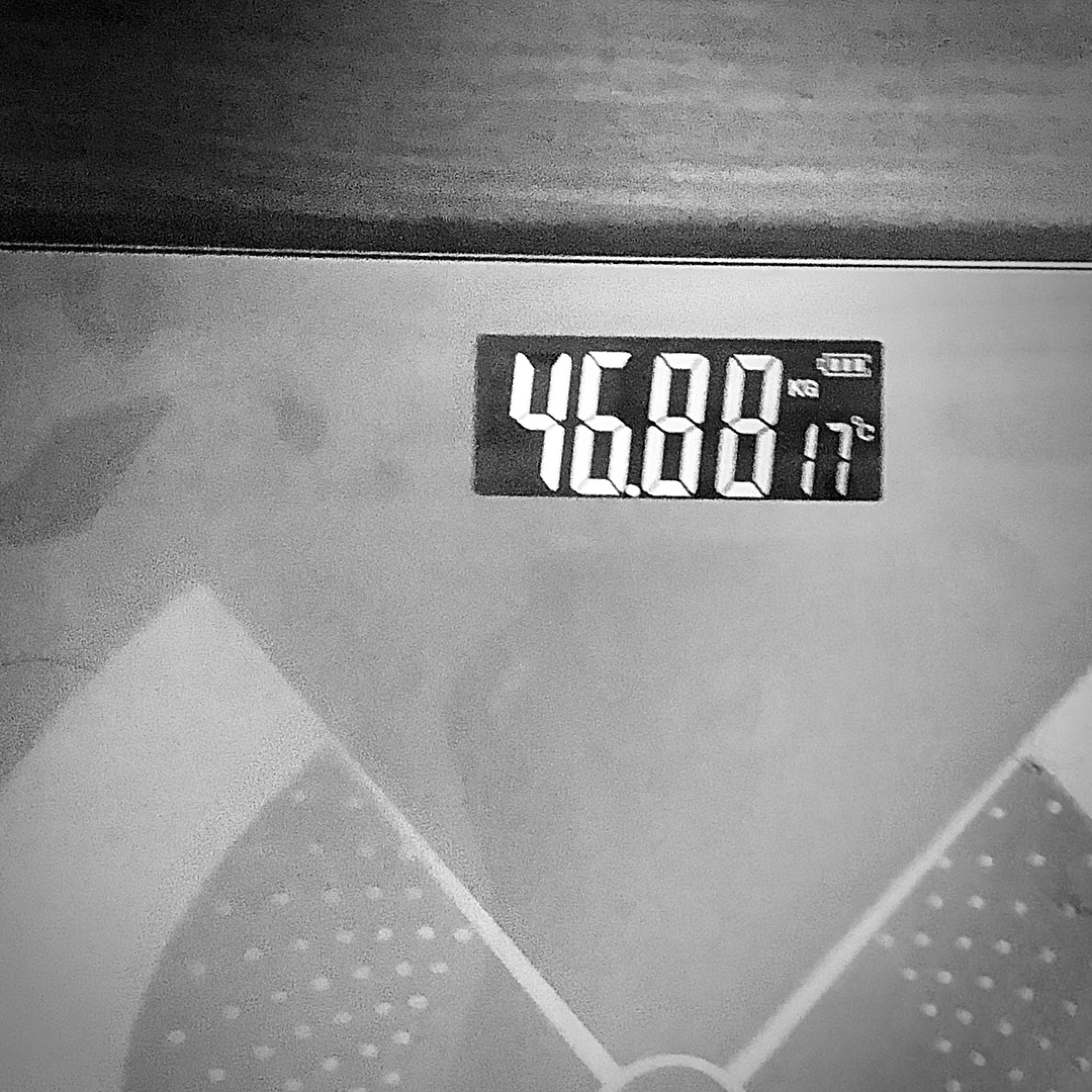 在家躺也是会掉体重的记录一下难得下47kg
