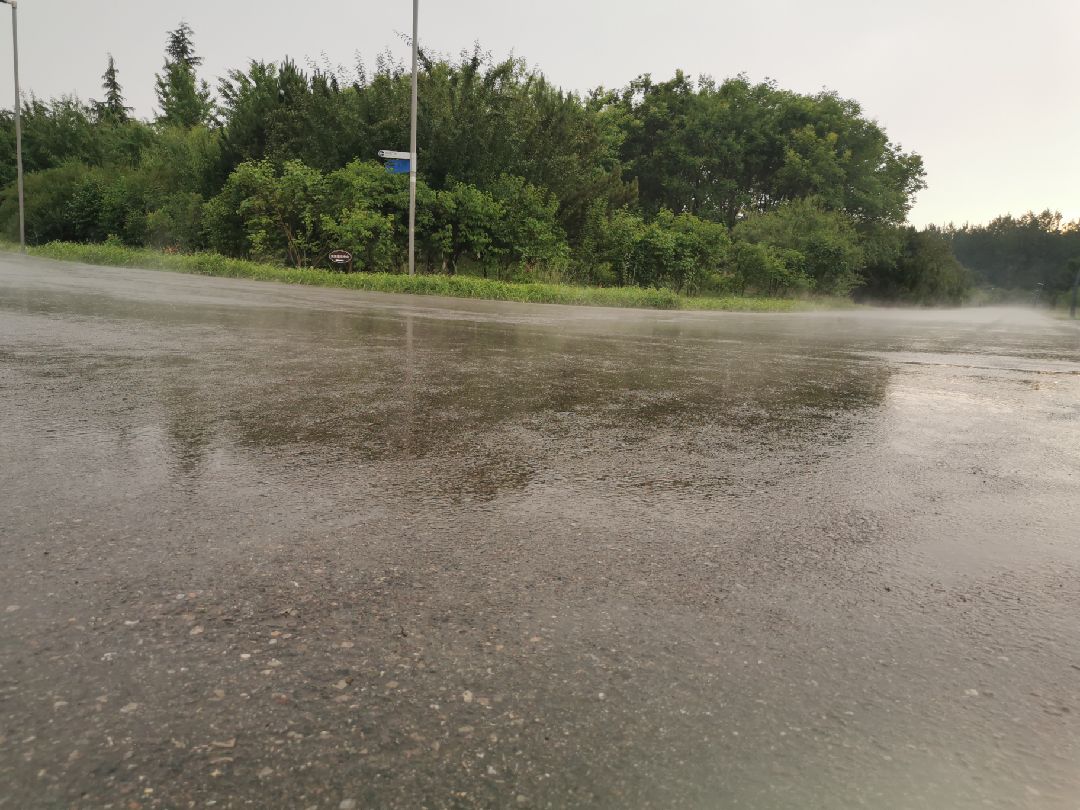 雨后 水汽氤氲