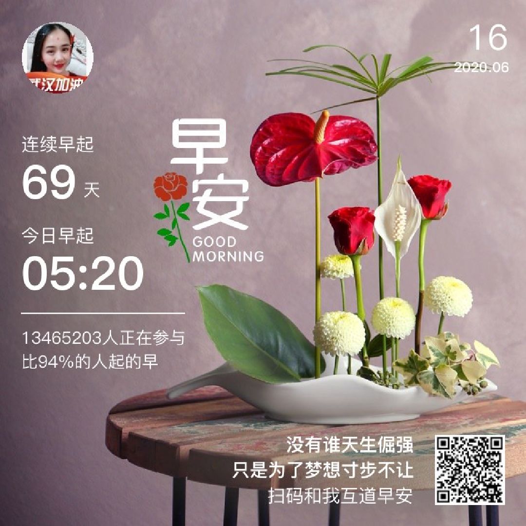 又下雨了,早安