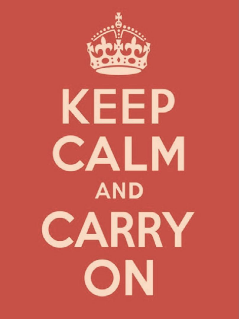 keep calm and carry on 立即参与  完成跑步机跑步10.