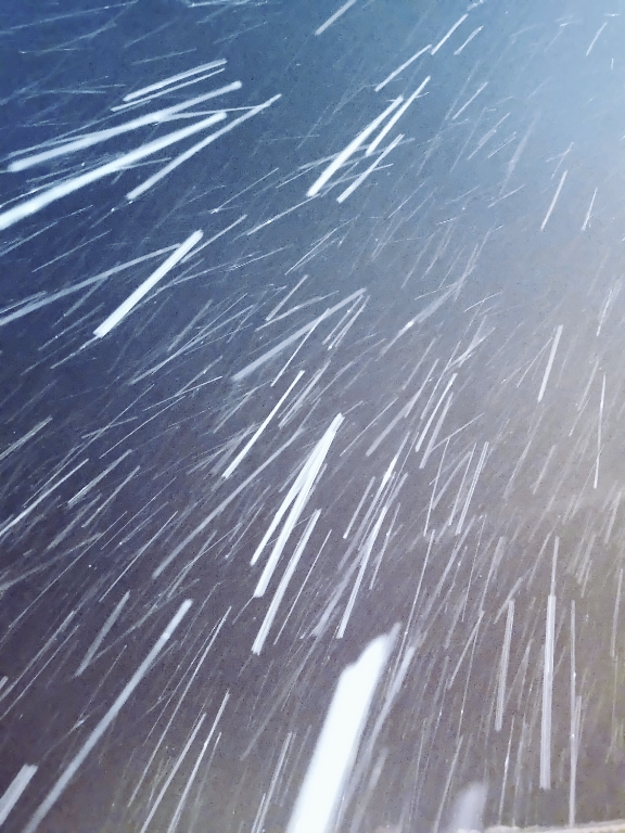 大雪纷飞的夜晚