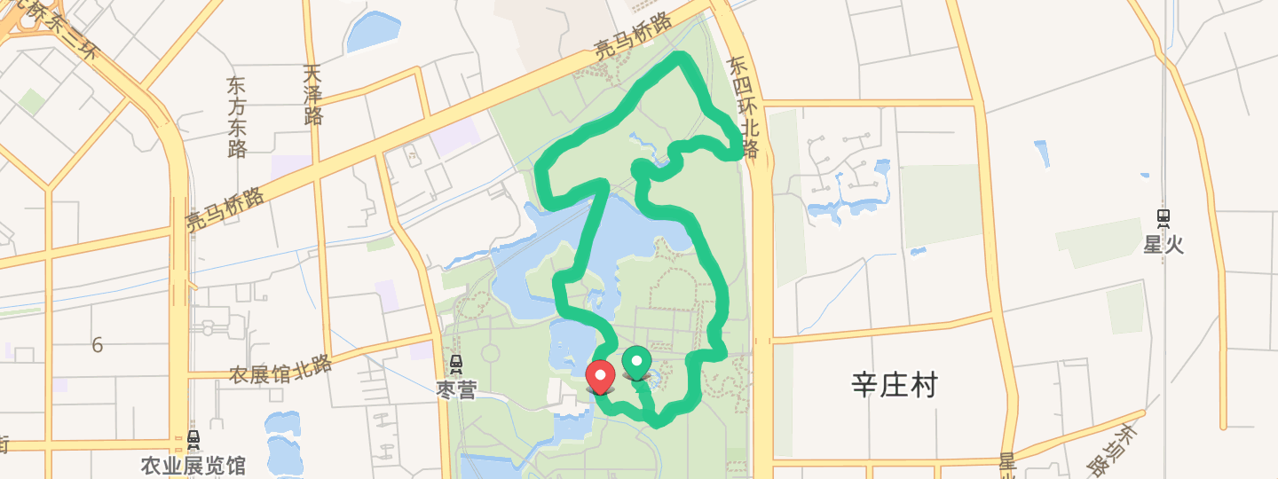 0公里, 1小时0分11秒  完成 朝阳公园「小怪兽」  来自 apple watch