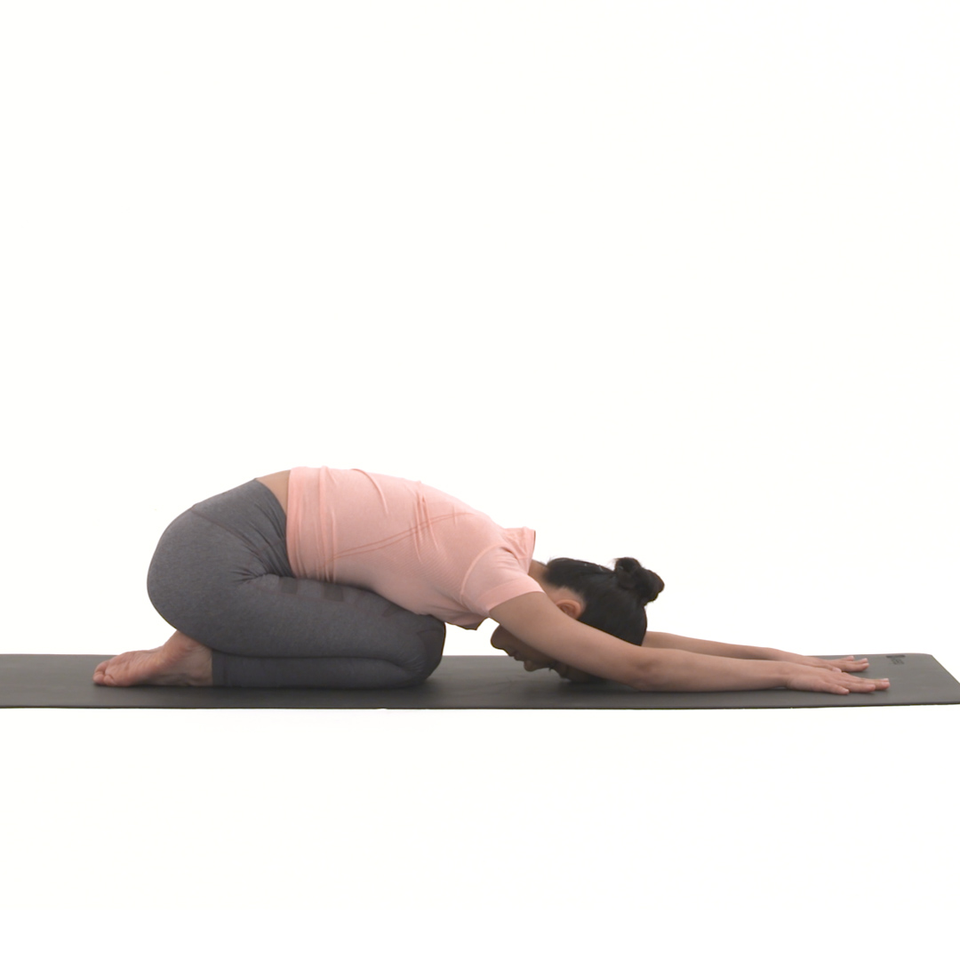 大拜式肩背伸展