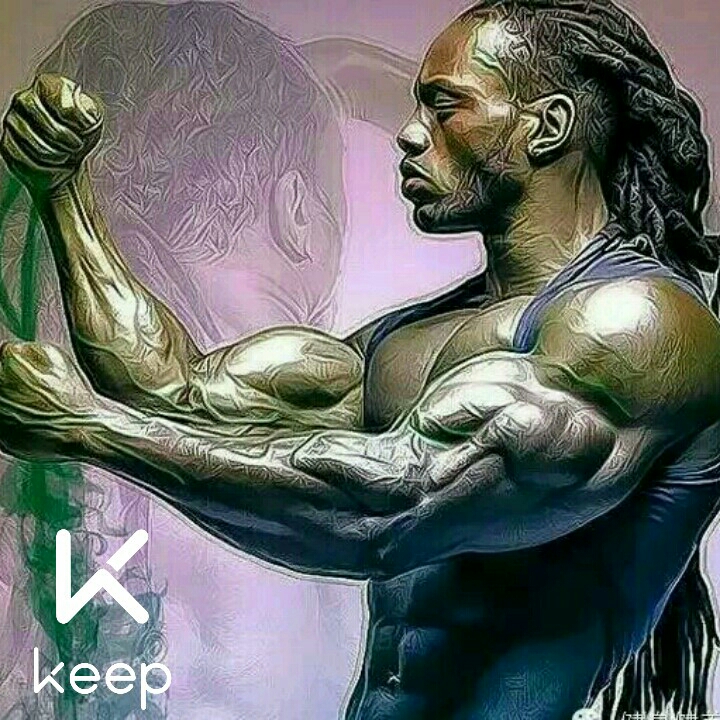 享受汗水 @keep  立即参与  完成徒手胸肌强化训练第1次