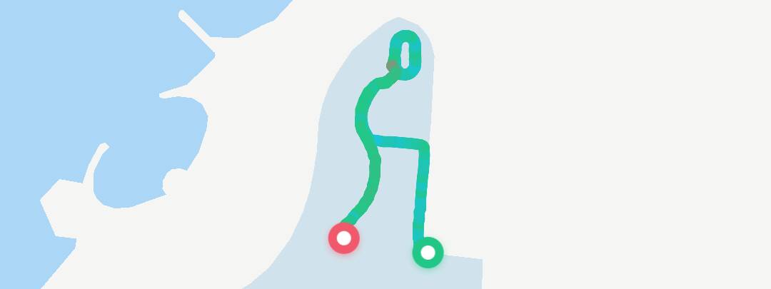 跑步打卡# 这个跑步轨迹哈哈