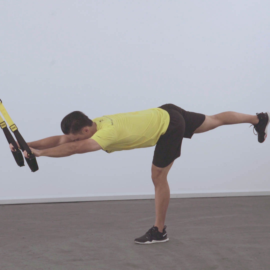 trx 右侧单腿折弯