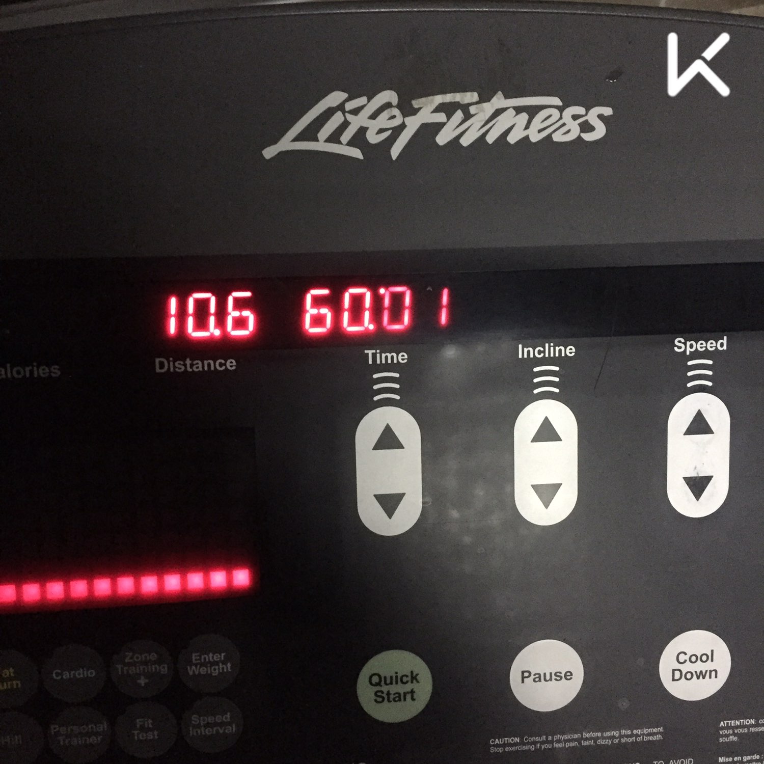 在跑步机上跑的数据不准啊?