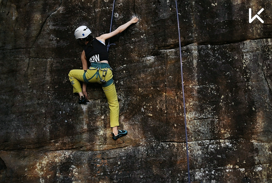 我要上精选#  #户外攀岩