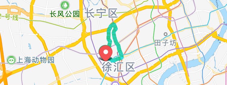 长风公园跑步路线图片