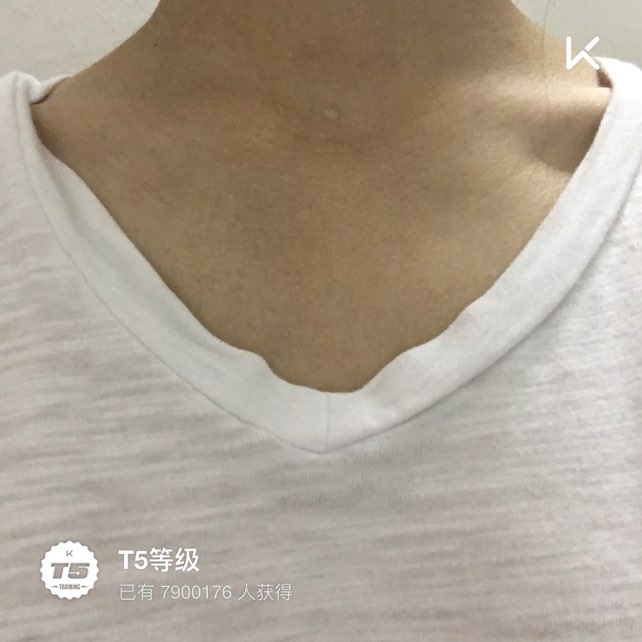 出汗了,开心
