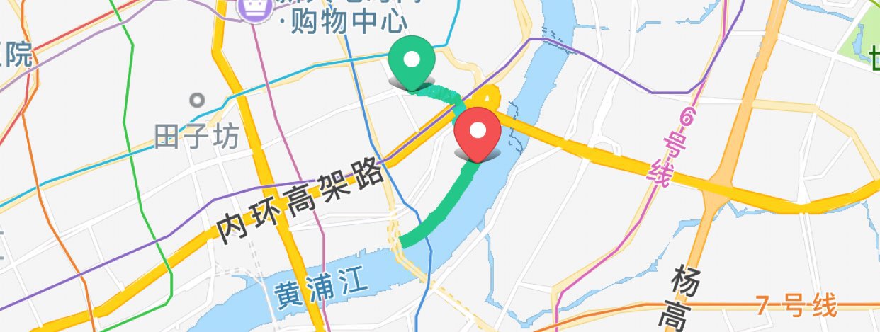 上海黄浦滨江步道地图图片