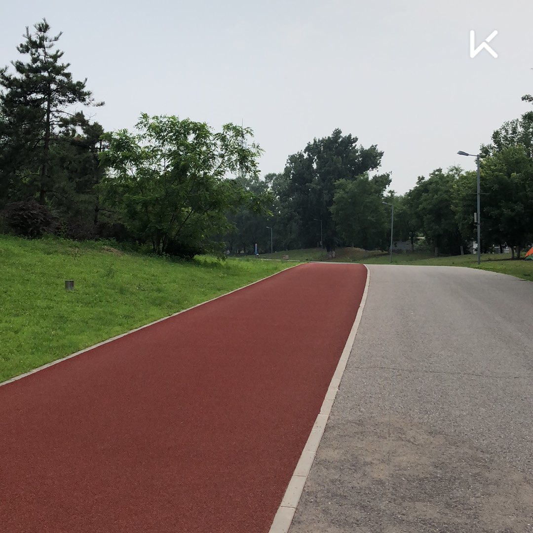 第一次慢跑训练,减肥进行中