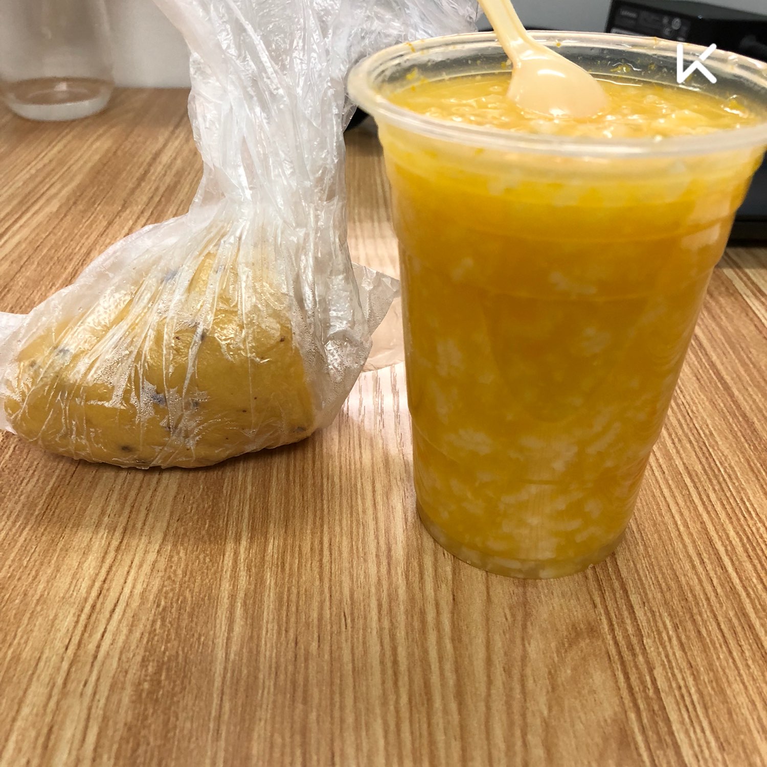 哈哈哈粗粮早餐 南瓜粥 红枣窝头