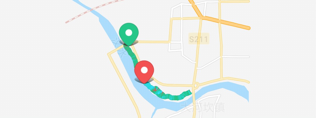53分2秒 完成 汉江湿地公园沿江线路 用 live 模式实时分享跑步