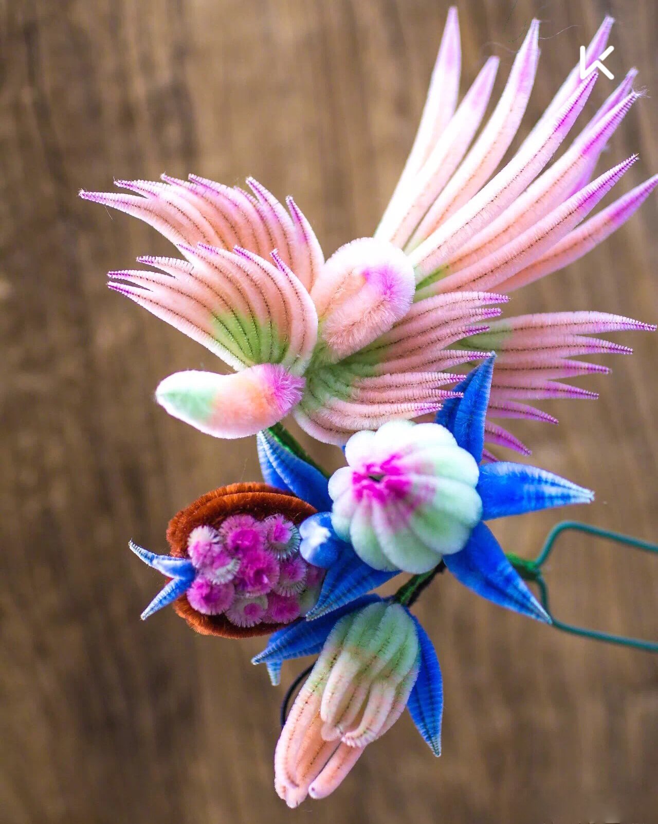 精美的国粹艺术:绒花.