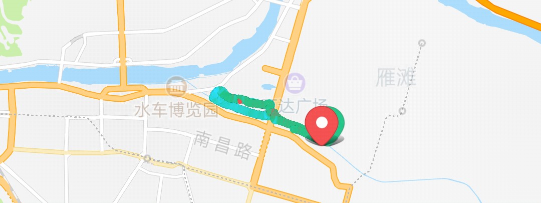 完成 雁滩公园环线