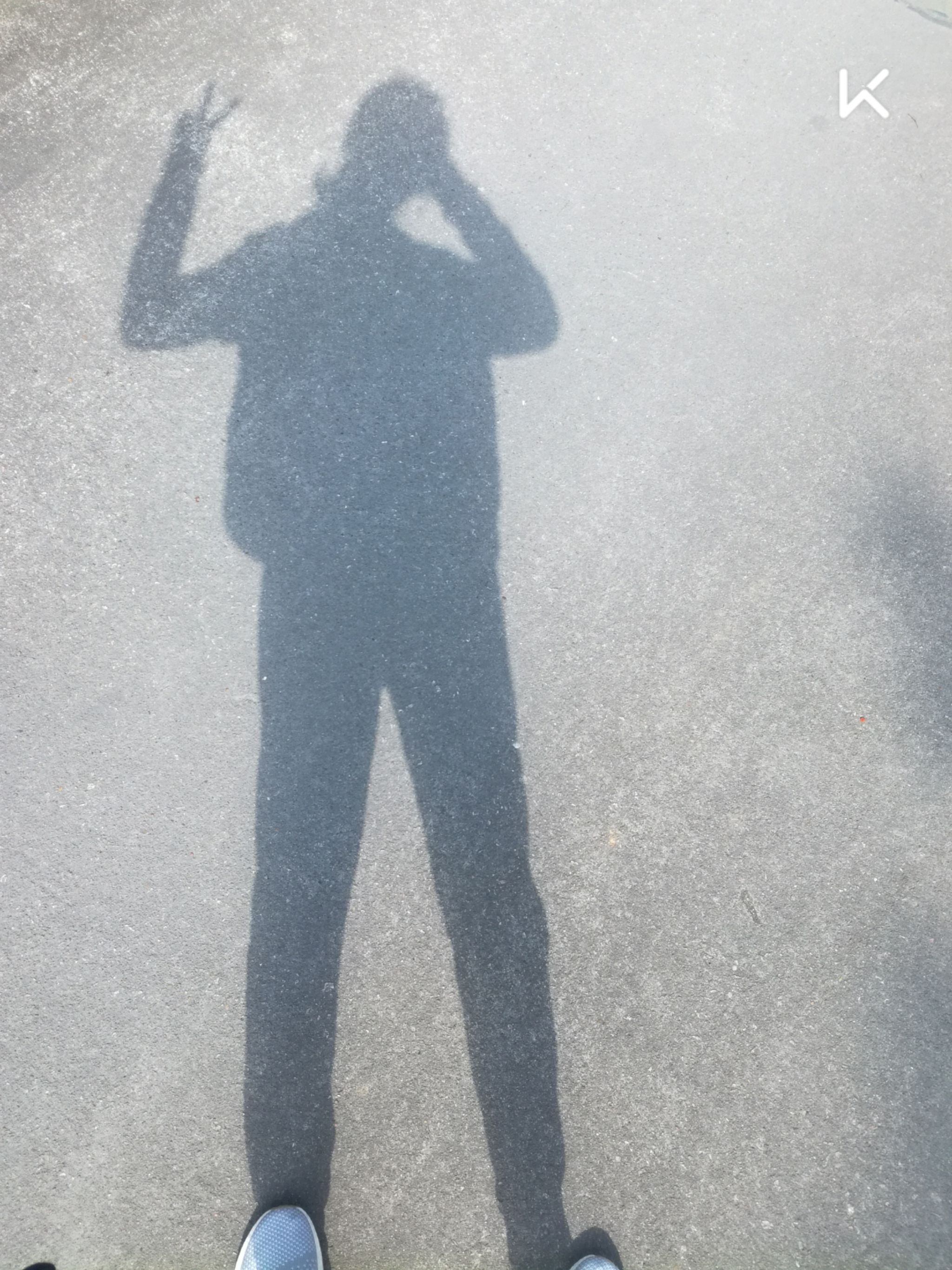 久违的阳光,和影子合个影吧