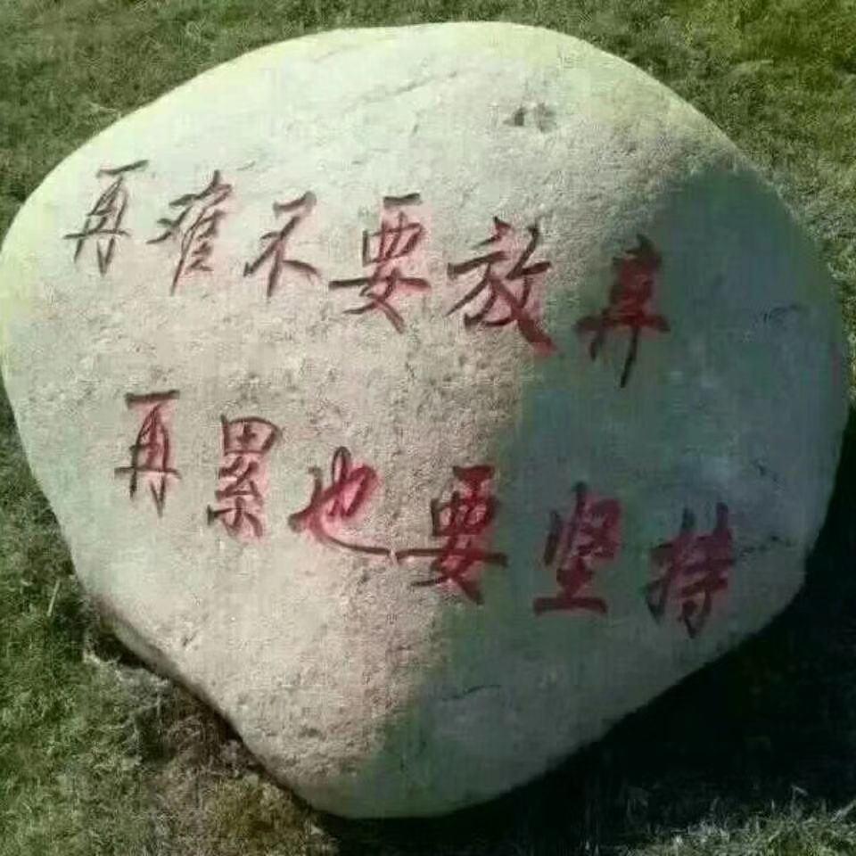 再难不要放弃,再累也要坚持