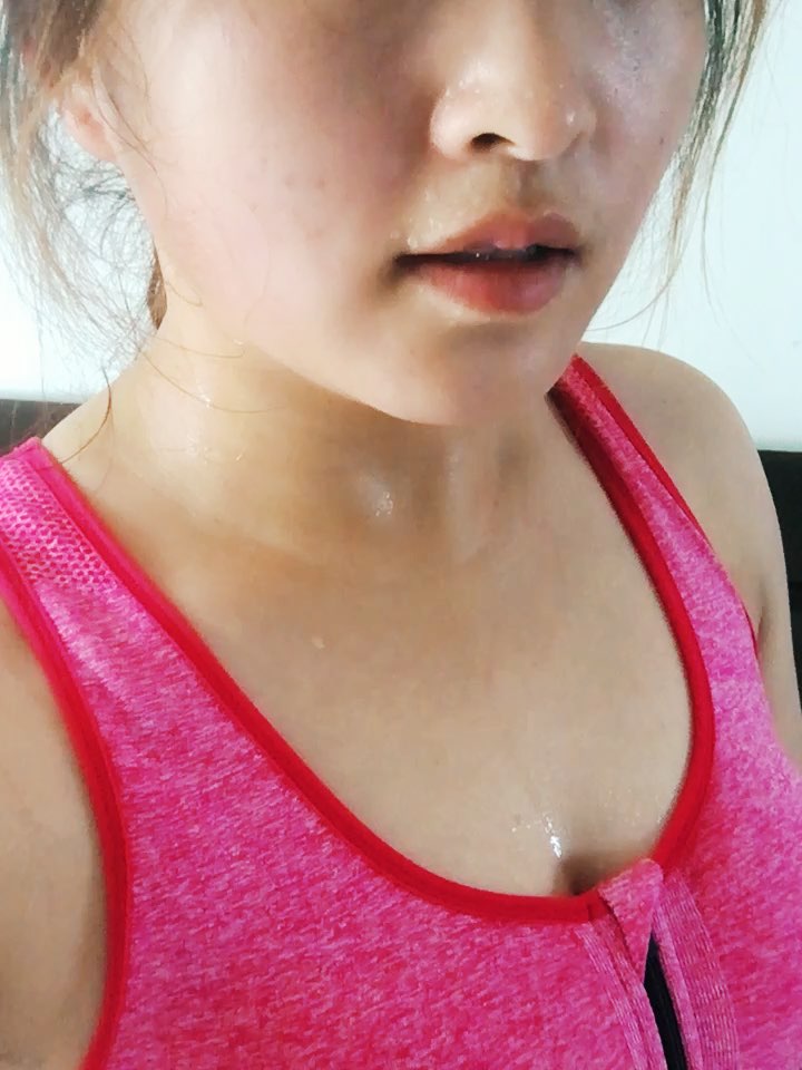 大汗淋漓之后,很舒服