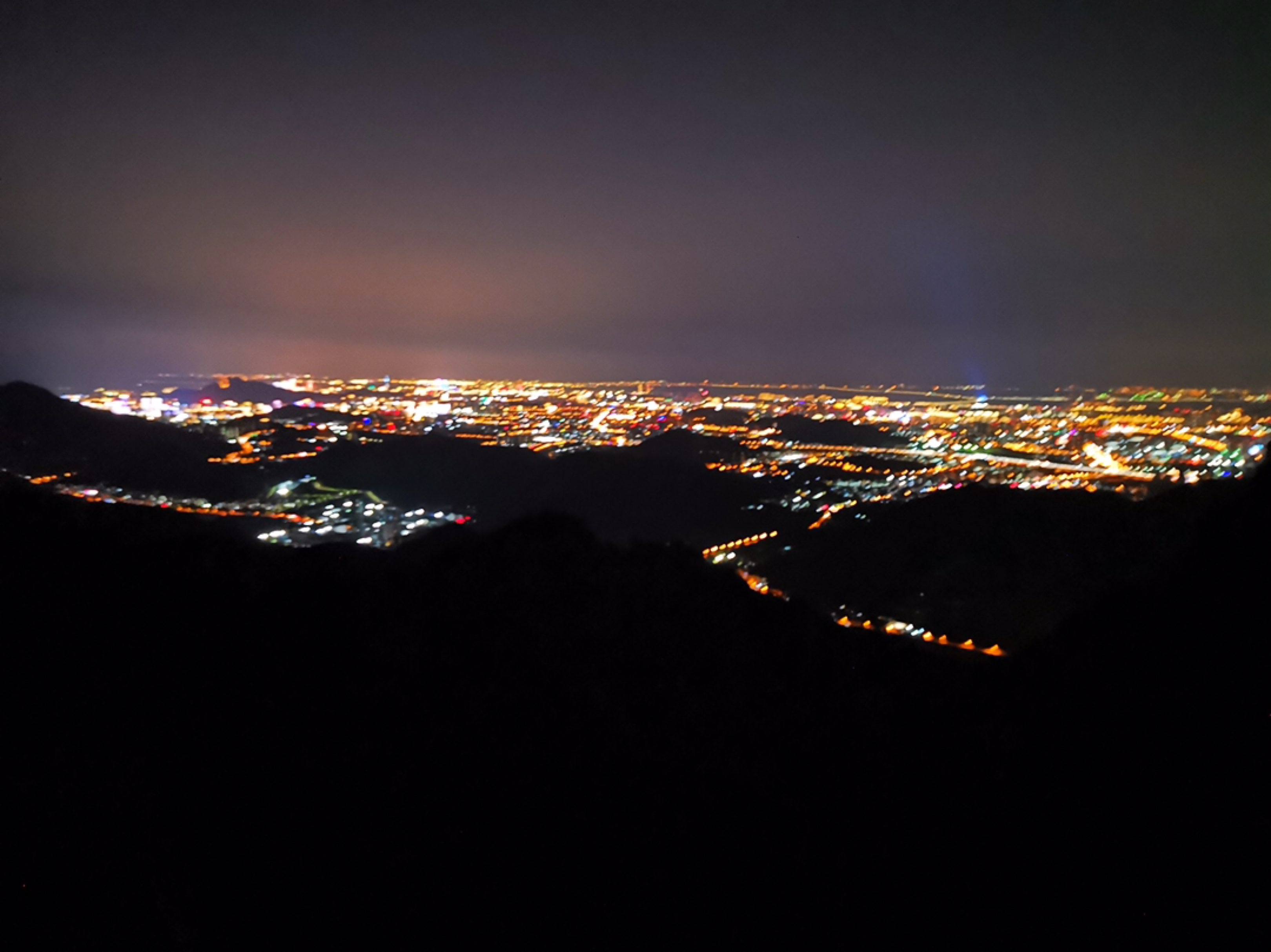 崂山区夜景图片