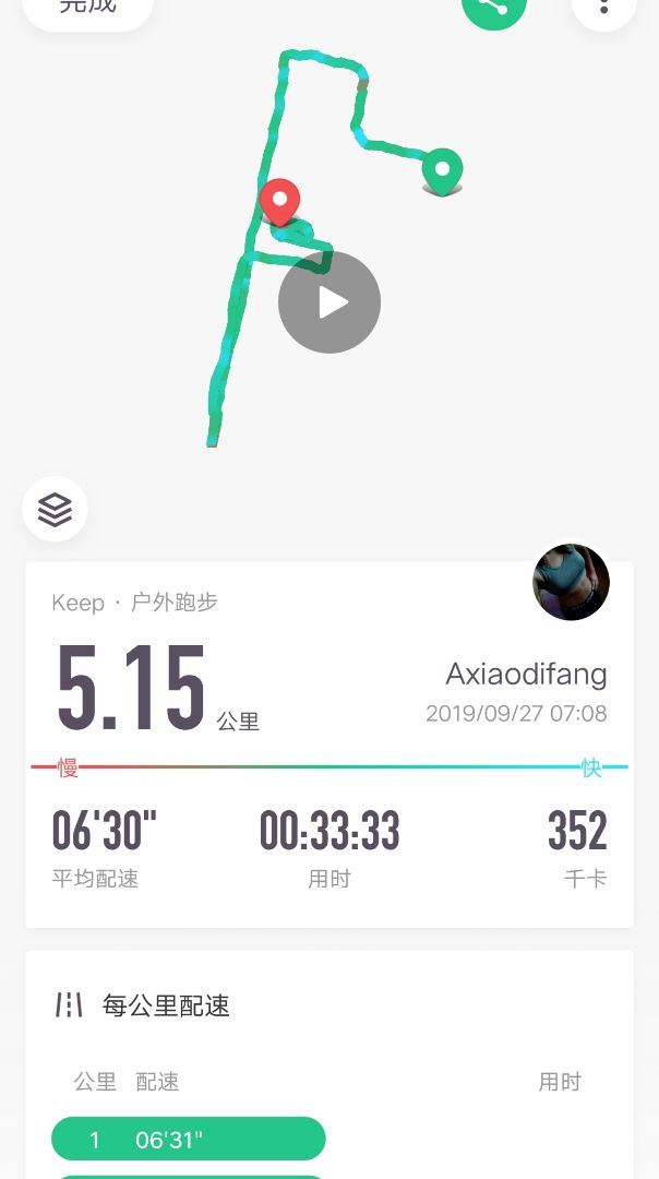 一天坚持一点点_keep