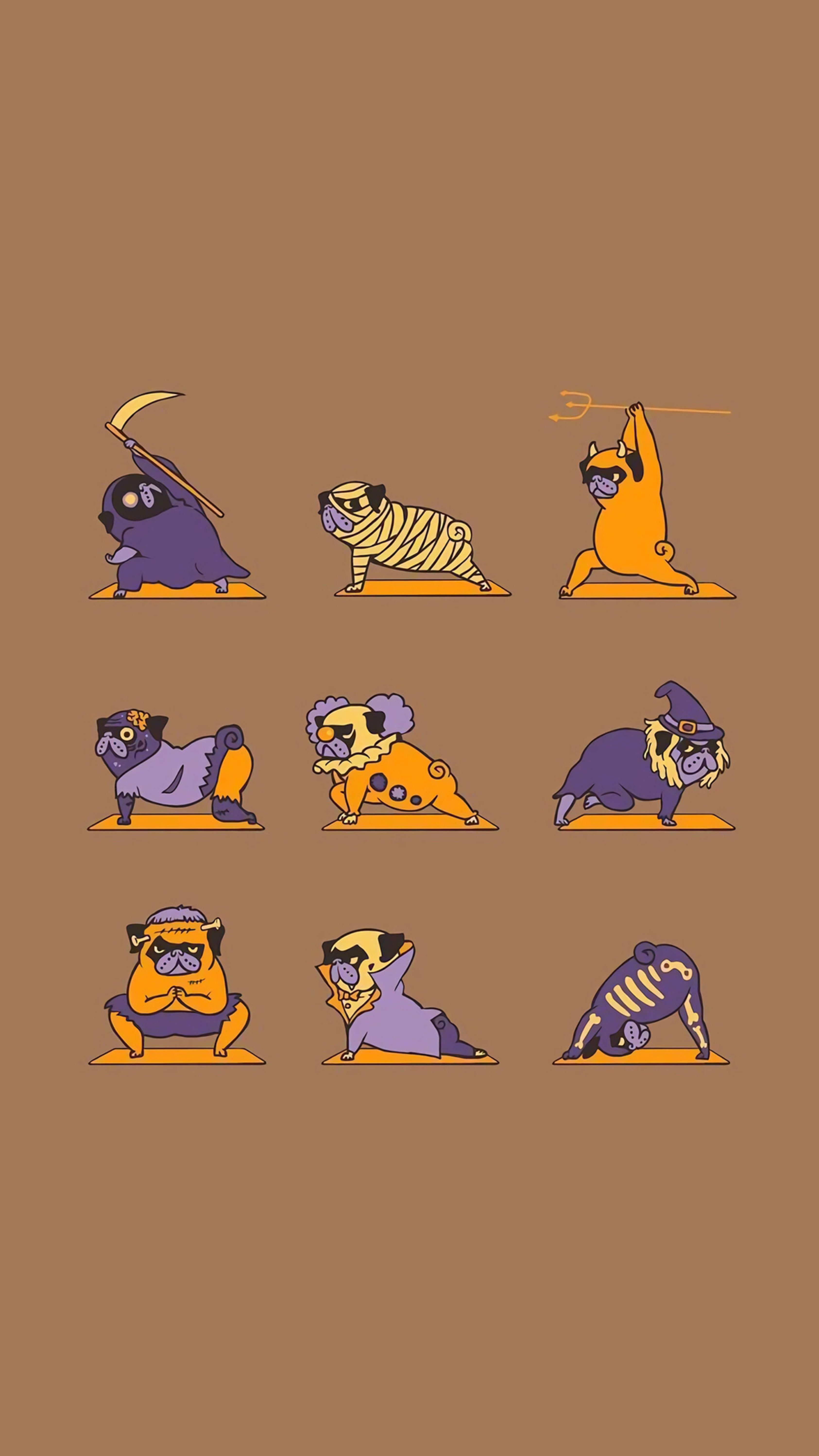 一组小动物们努力运动的壁纸,太喜欢了_keep