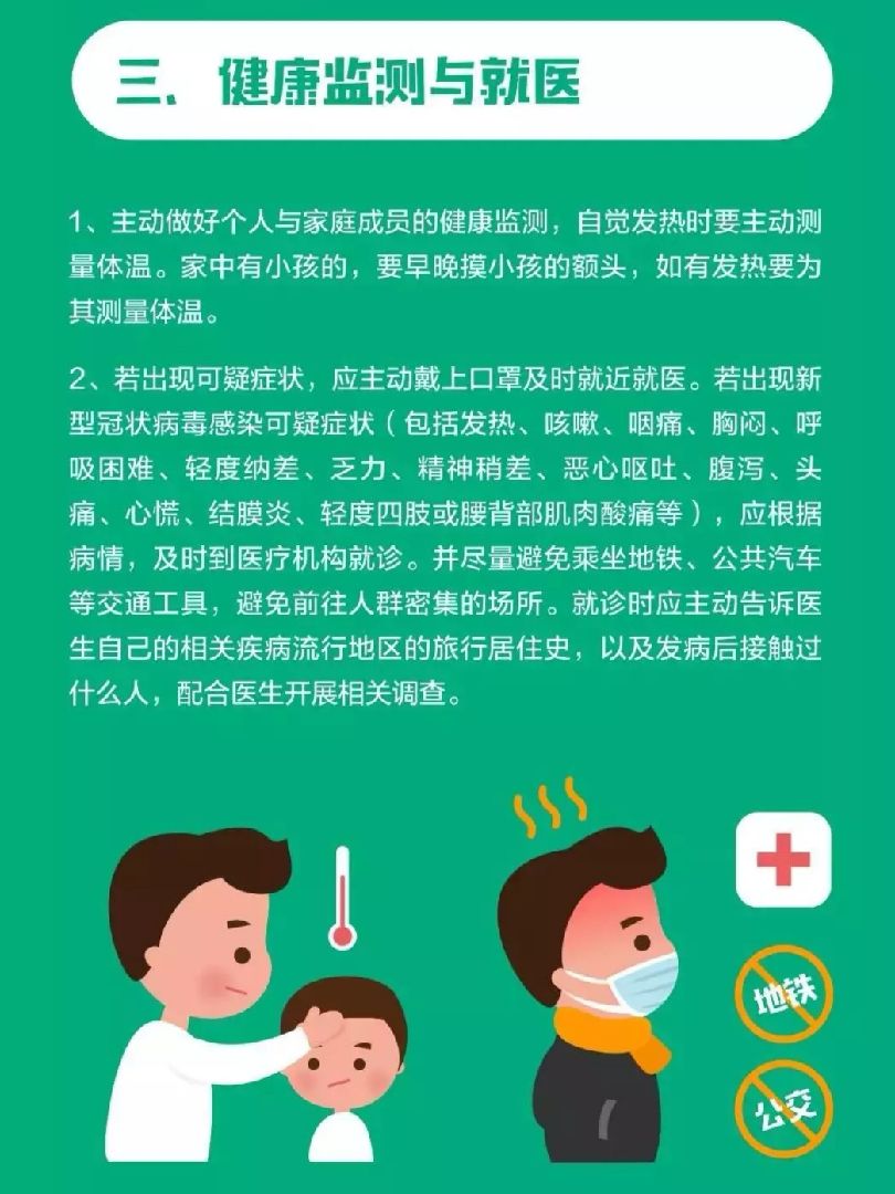新型冠状病毒预防指南,请查收