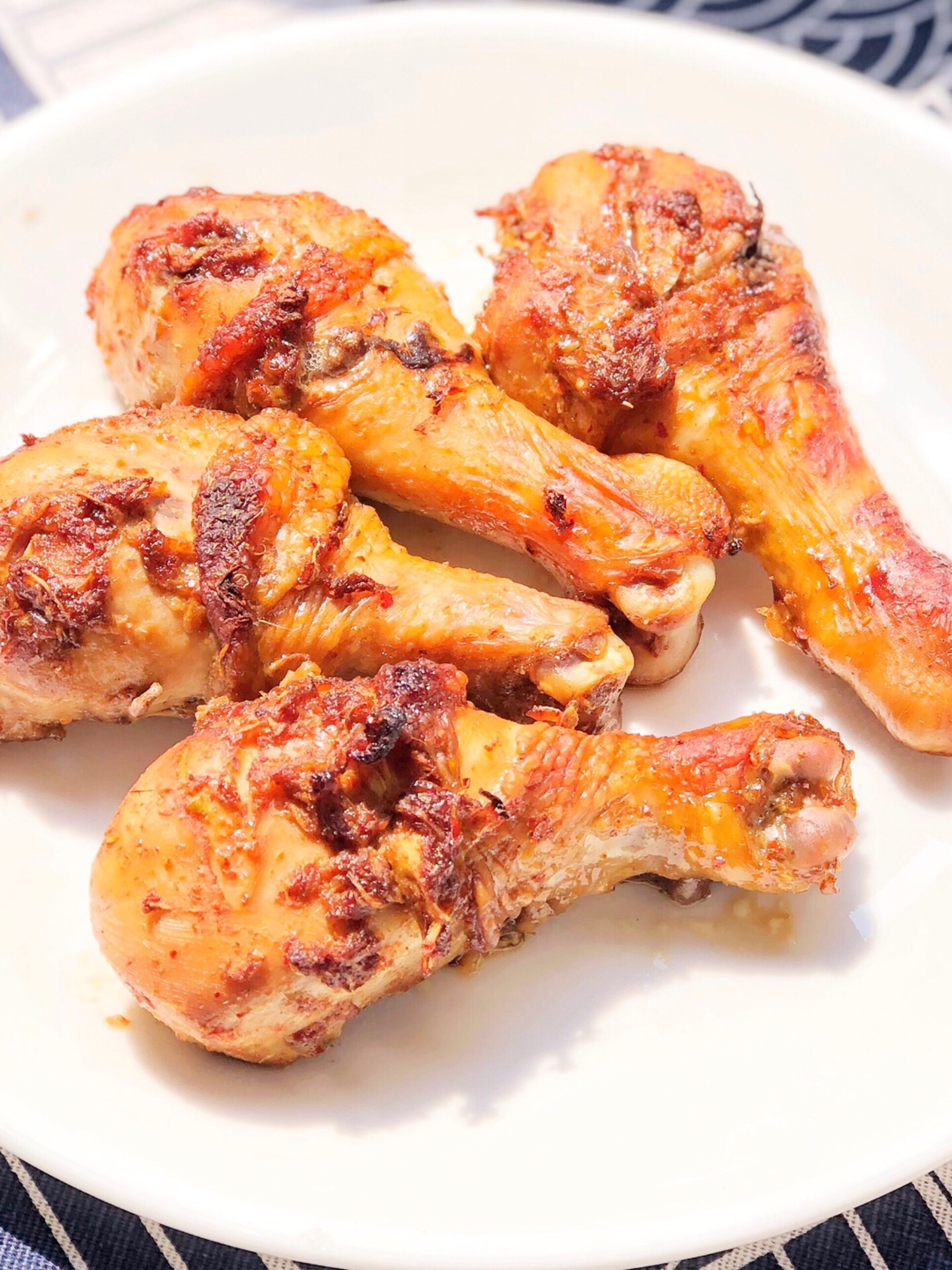 高蛋白美食——秘制烤鸡腿食材