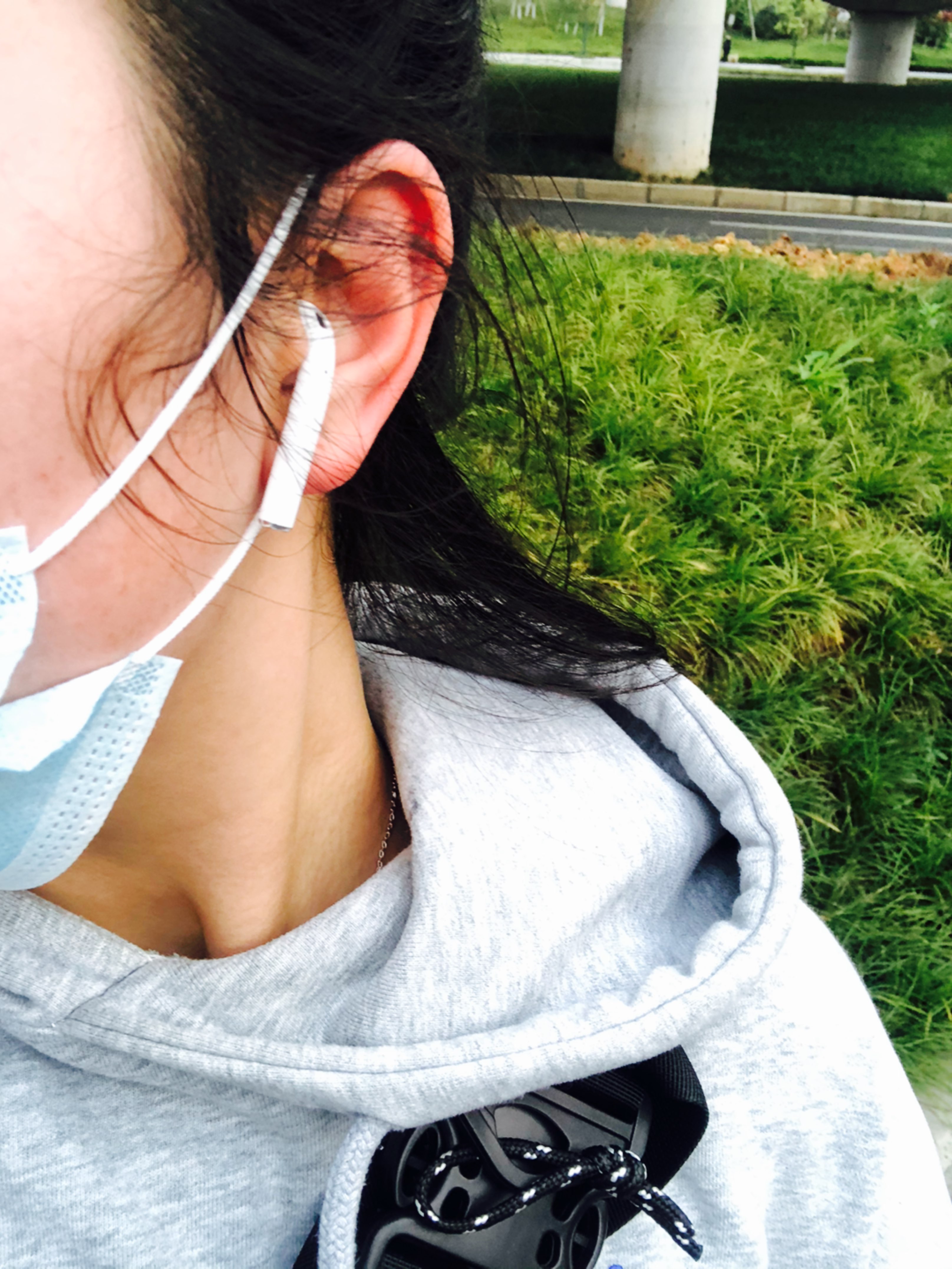 29公里, 27分53秒 回家路上半小时,戴口罩跑步真的会窒息而死吧