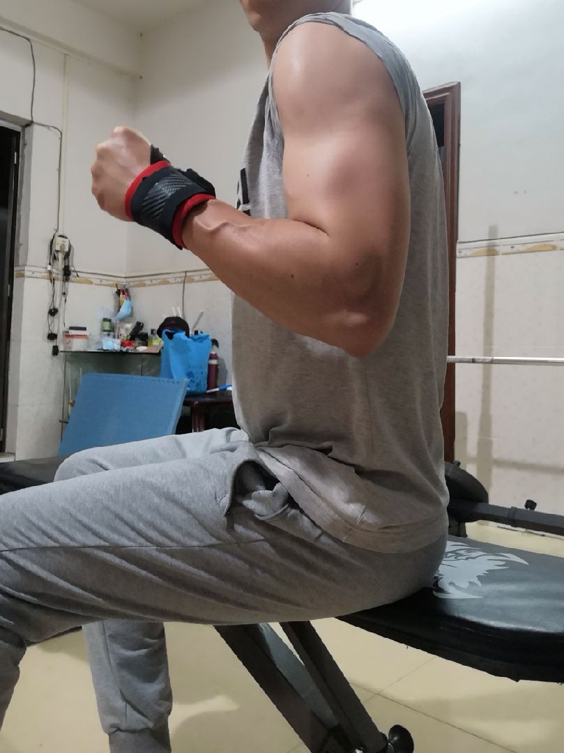 臂卡15kg第十六周,练练小手臂[肌肉]