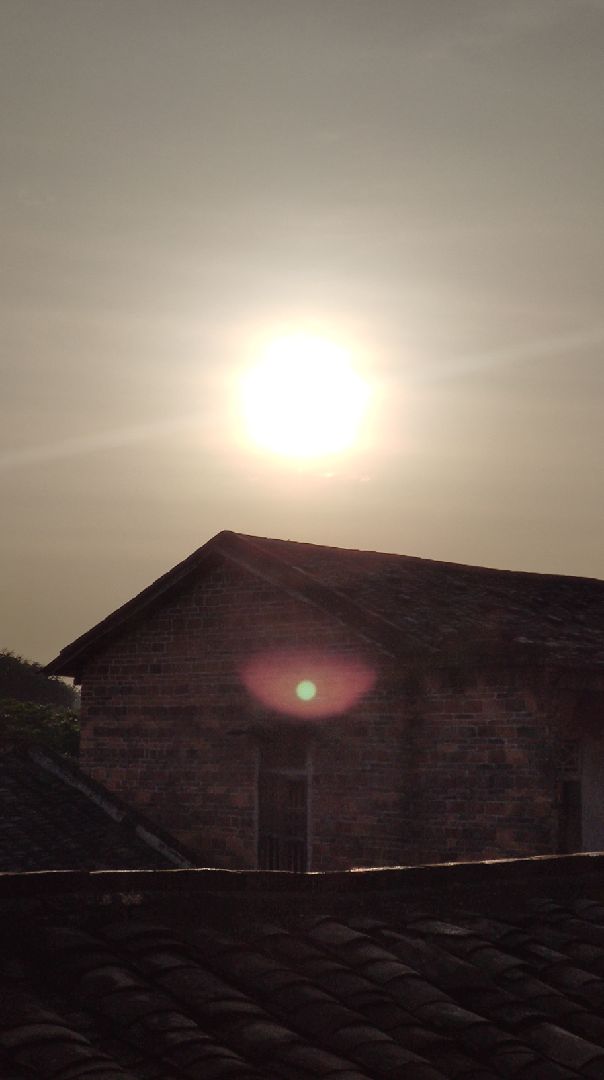 今天的太阳才七点钟就很大了,看来以后想不被晒着跑的话还得再提早