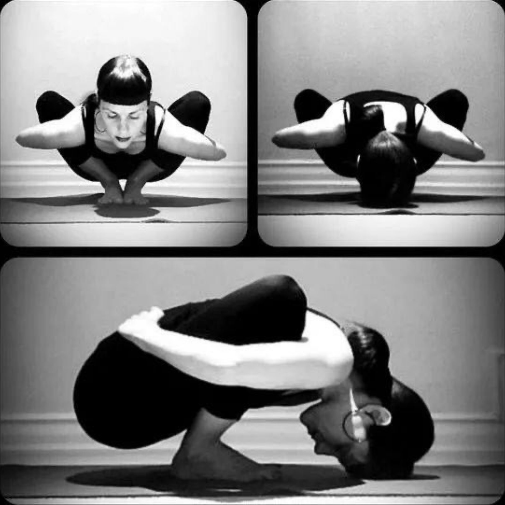 腰疼可以做做"花环式",先练好亚洲蹲,稳了以后再下压身体和后背环绕.