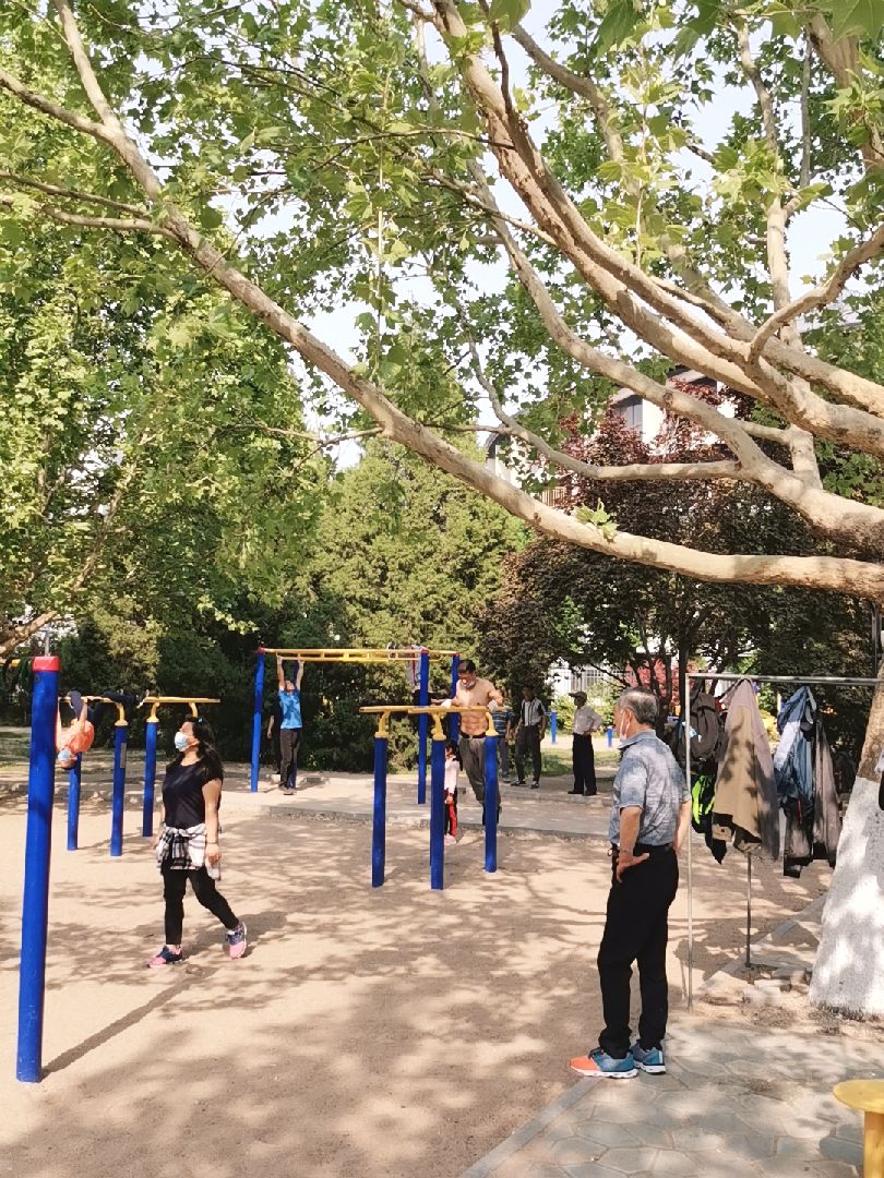 12公里, 15分35秒  完成 莲花池公园  开启跑步实况 精彩动态 大家好