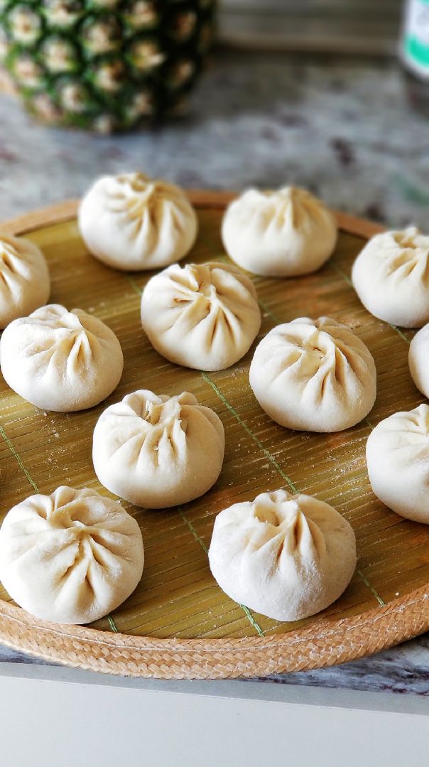 周末蒸一锅牛肉包子