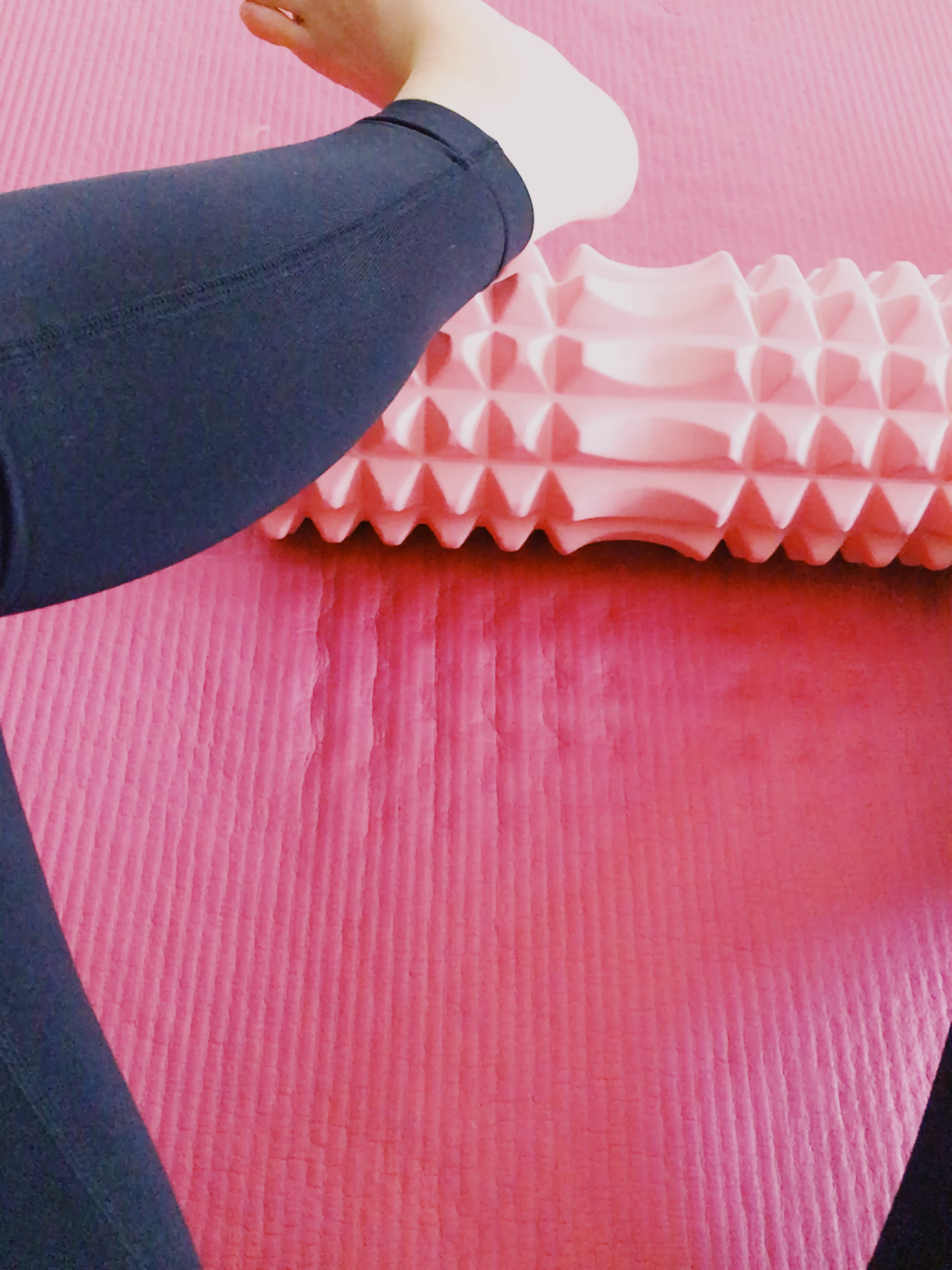 第一次滚腿,痛得不能自己