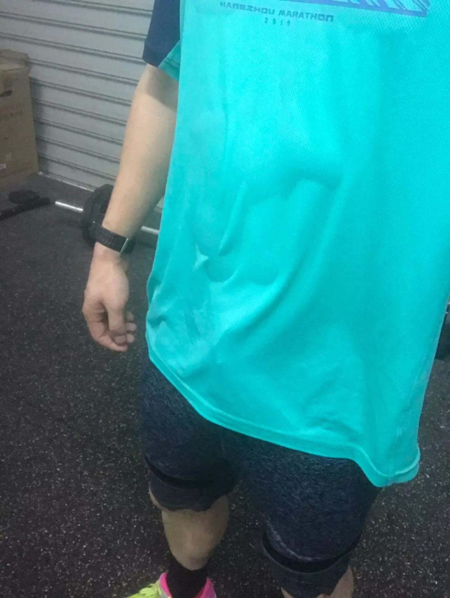 完成跑步机跑步11.2公里, 55分55秒 浑身湿透的感觉,爽极了
