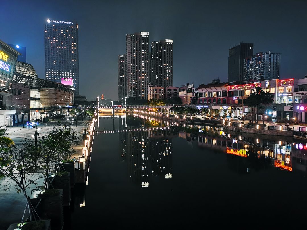 千燈湖夜景