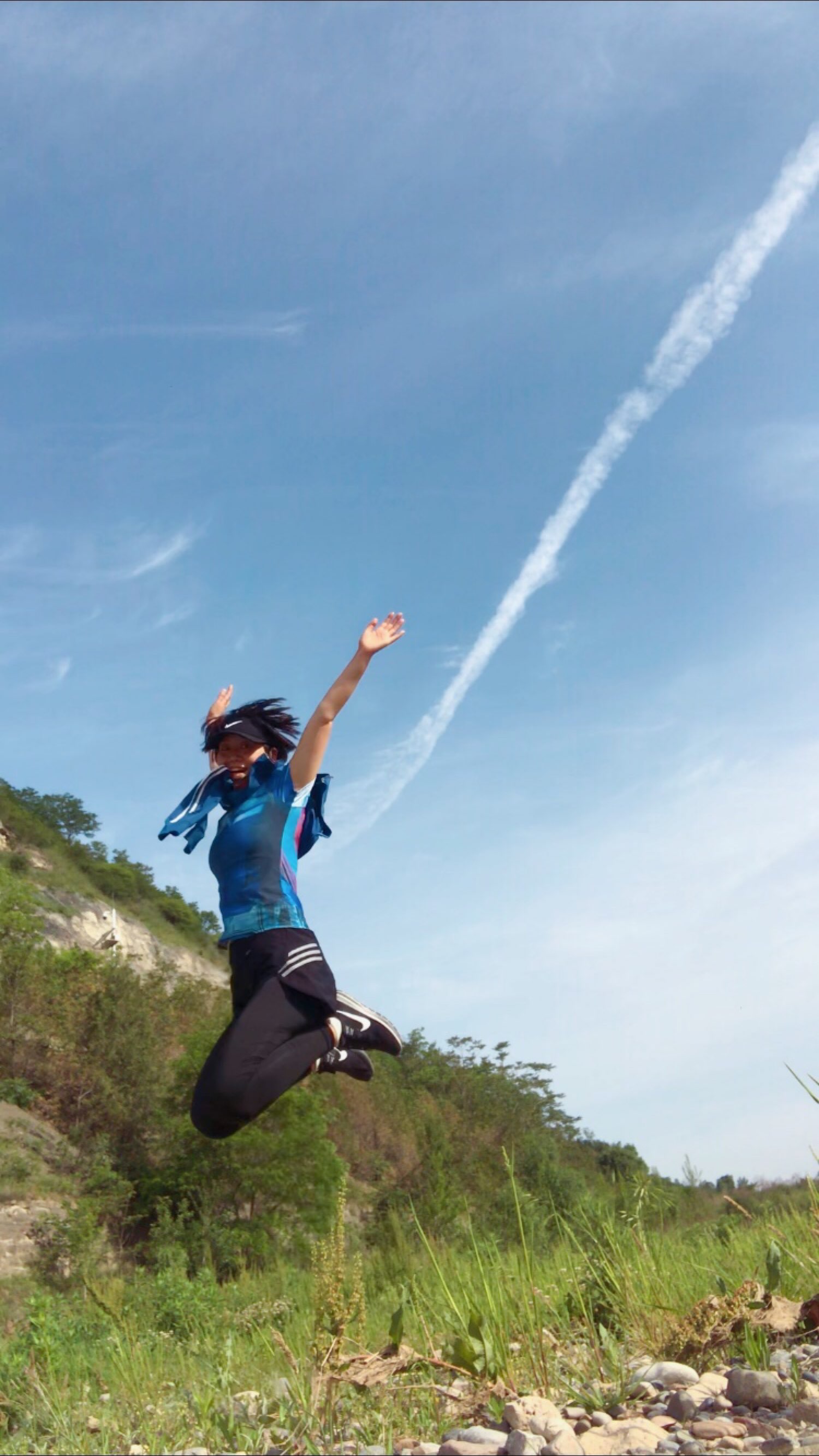 出去跑步就是为了拍那最感动的画面!