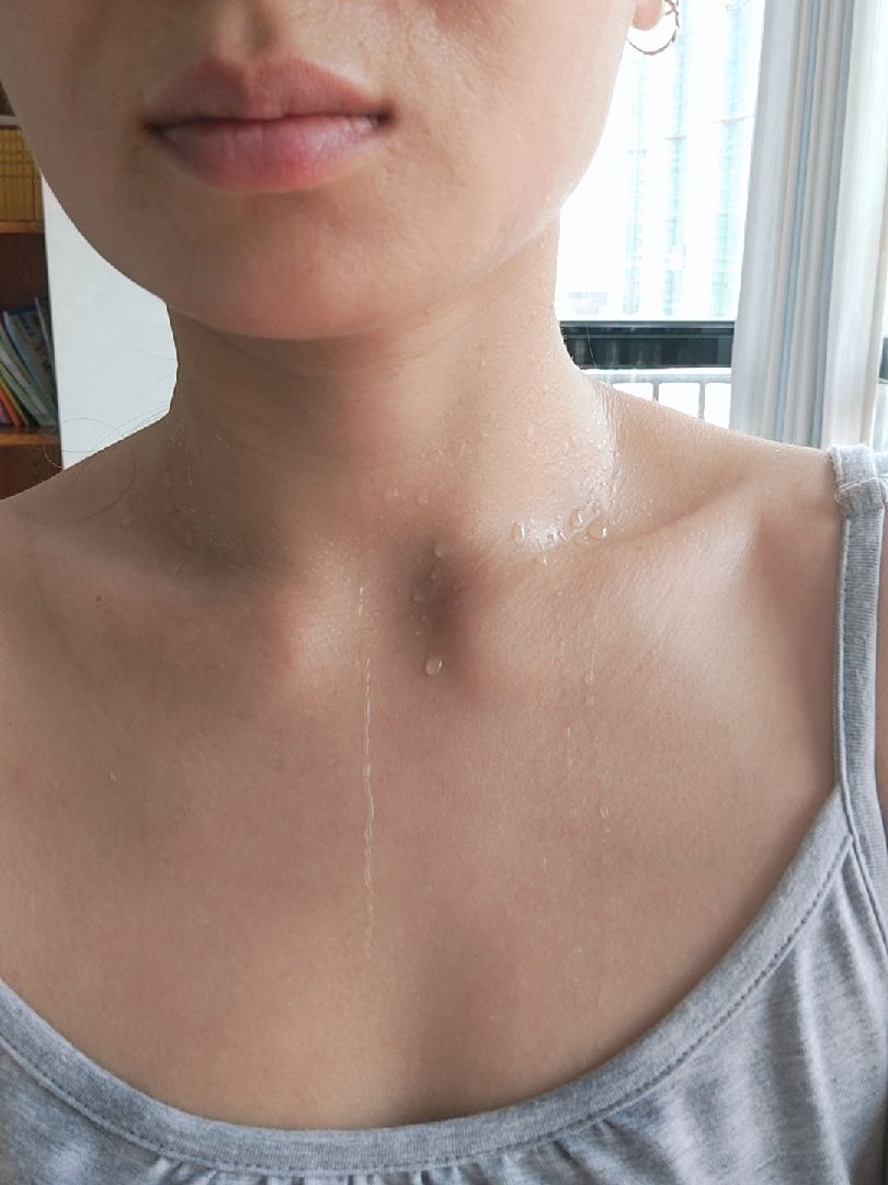 汗淋淋的,真爽!