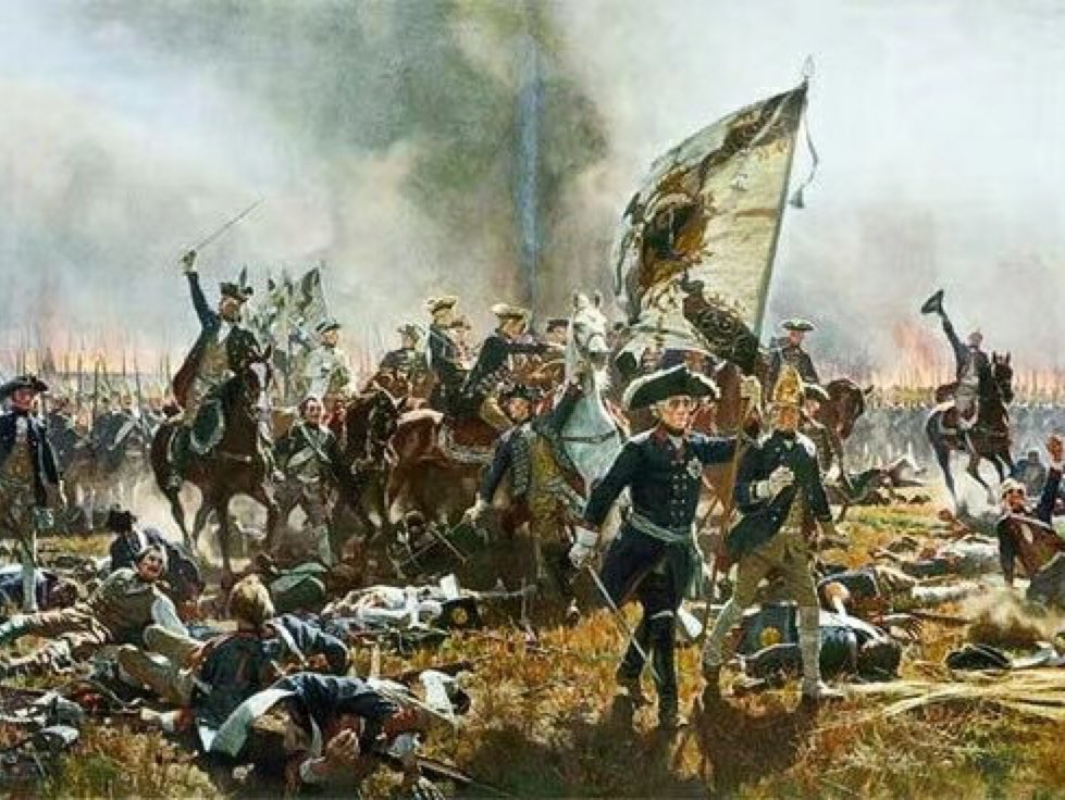 每步25英寸,与普鲁士线列步兵完全一致(过于排枪)