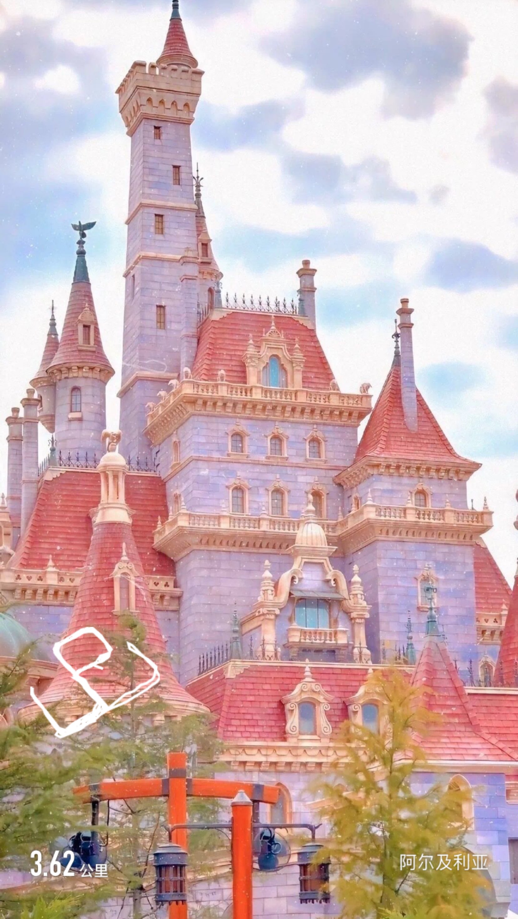 斋浦尔粉红城堡图片
