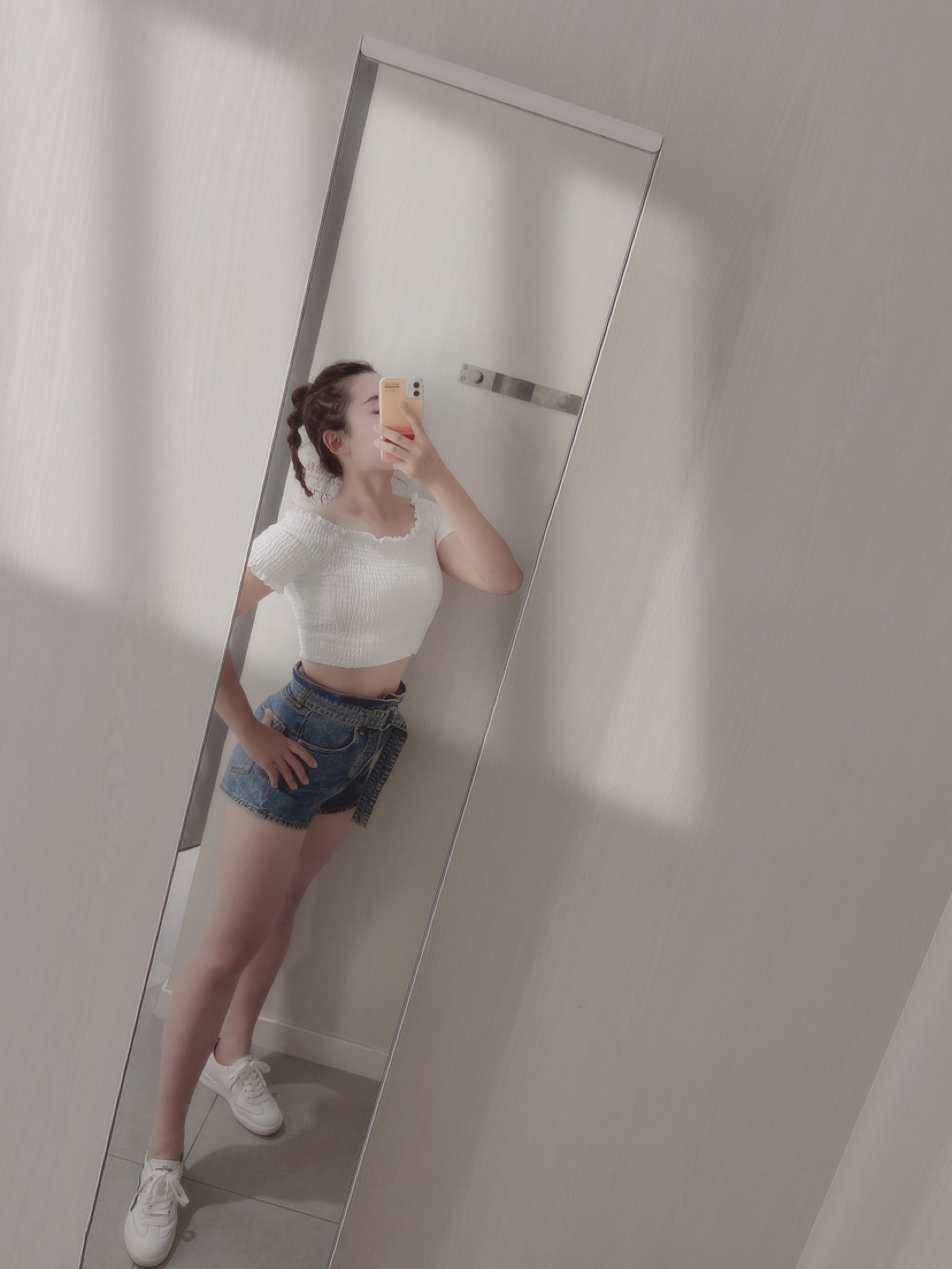 jun.2020体脂高点也没什么不好 22%的体脂依然可见马甲线 威海市